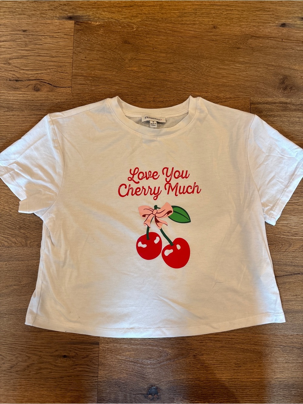 Cherry graphic tee